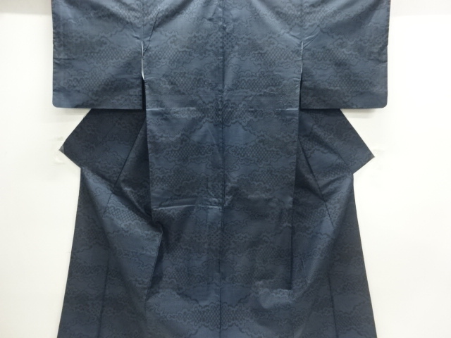 Japanese Kimono / Tsumugi Omeshi Silk